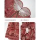 NyaNya Strawberry Field Print OP and Pure Colour OP(Reservation/3 Colours/Full Payment Without Shipping)